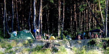 Летние терапевтические лагеря для ВИЧ-позитивных людей (Полтавская область, 2007) и беспризорных детей (Одесская область, 2007)