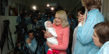 Презентация для СМИ инфекционного акушерского отделения Киевского городского центра репродуктивной и перинатальной медицины
